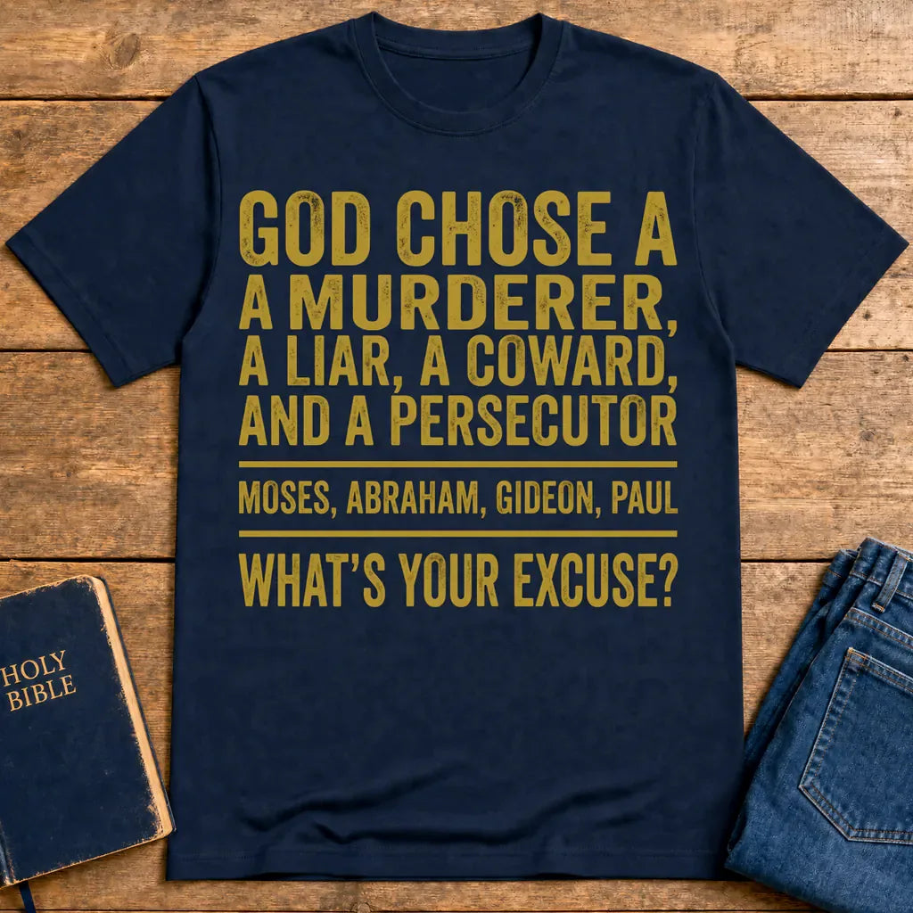 God Chose Ordinary People T‑Shirt - Navy