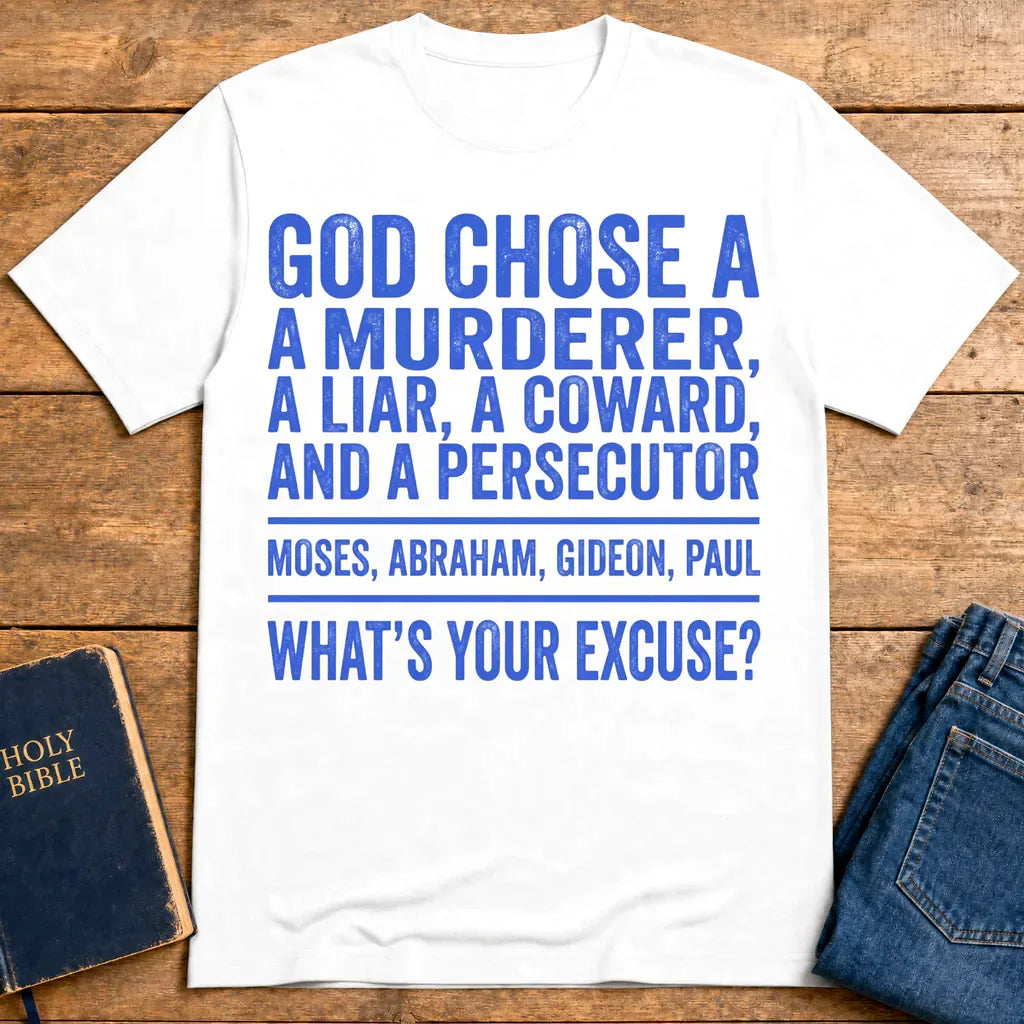 God Chose Ordinary People T‑Shirt - White