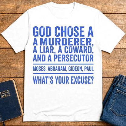 God Chose Ordinary People T‑Shirt - White