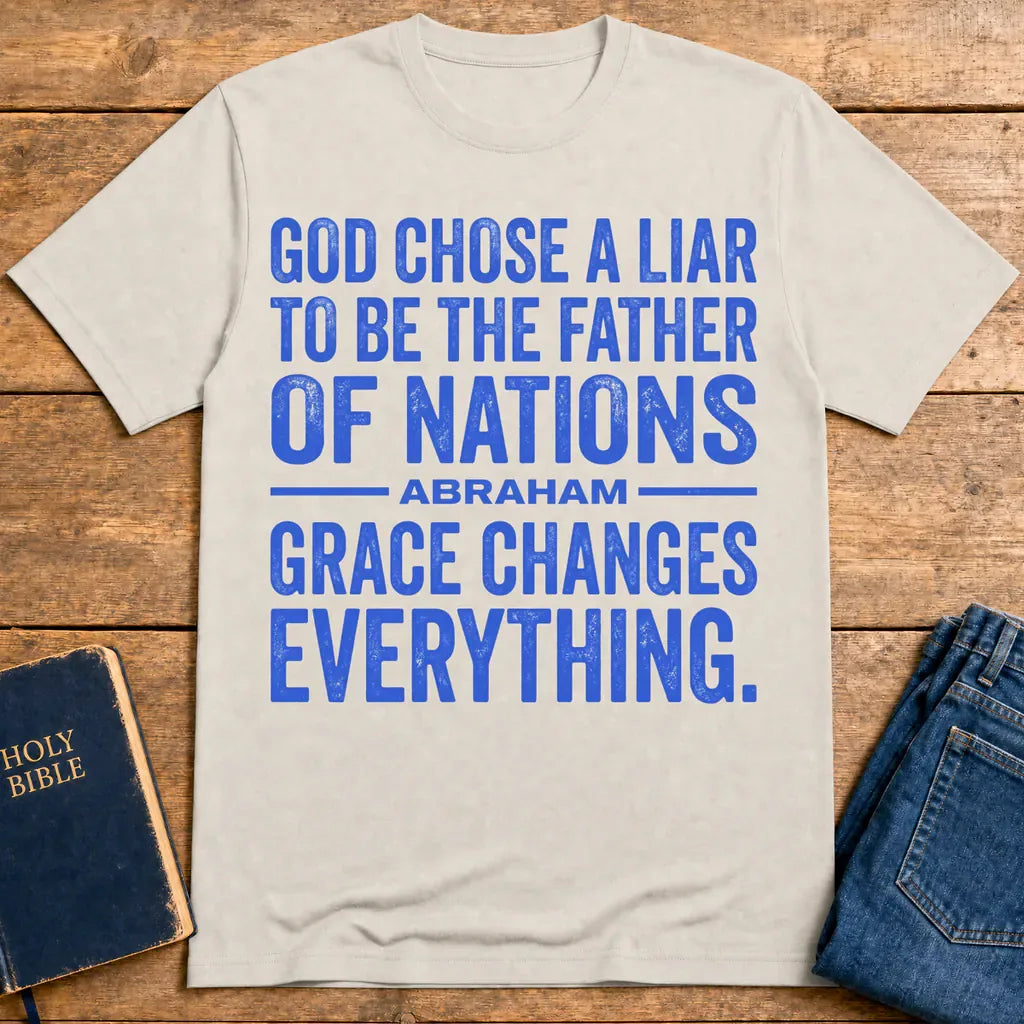 Grace Changes Everything T-Shirt - Ice Grey