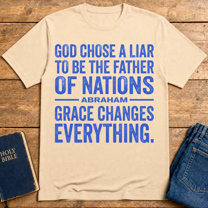 Grace Changes Everything T-Shirt - Natural