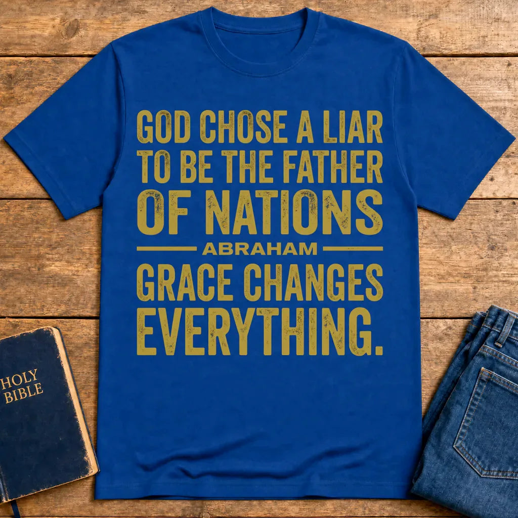 Grace Changes Everything T-Shirt - Royal