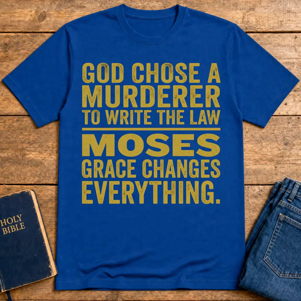 Grace Changes Everything T-Shirt - Royal