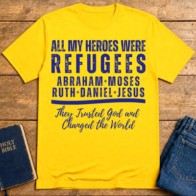 Heroes of Faith Refugees T-Shirt - Daisy