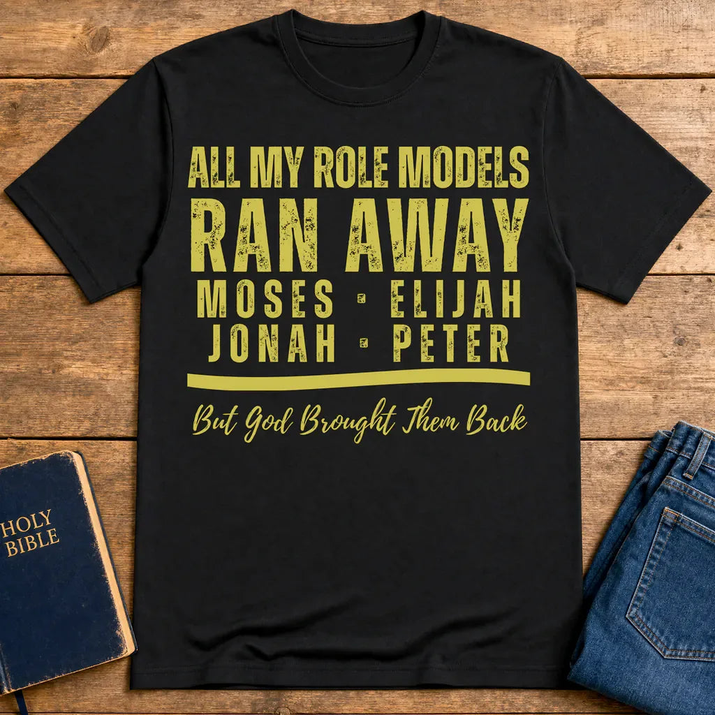 Role Models Ran Away T-Shirt - Black