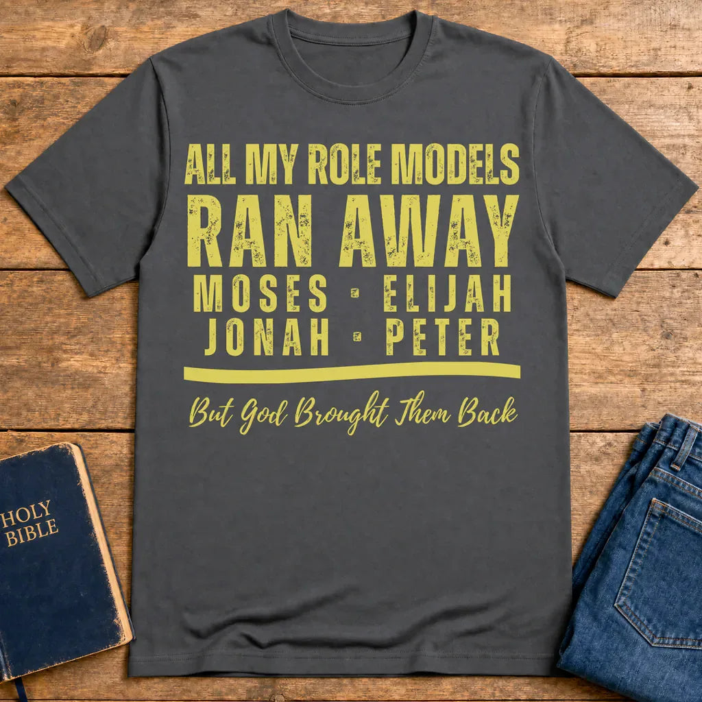 Role Models Ran Away T-Shirt - Charcoal