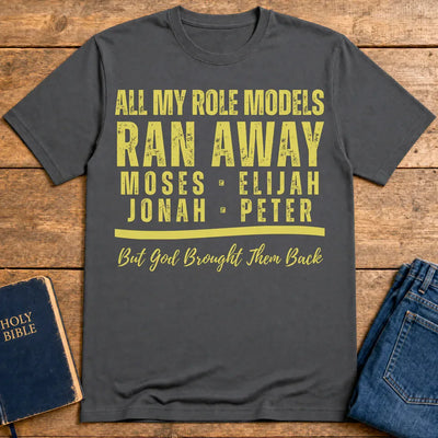 Role Models Ran Away T-Shirt - Charcoal