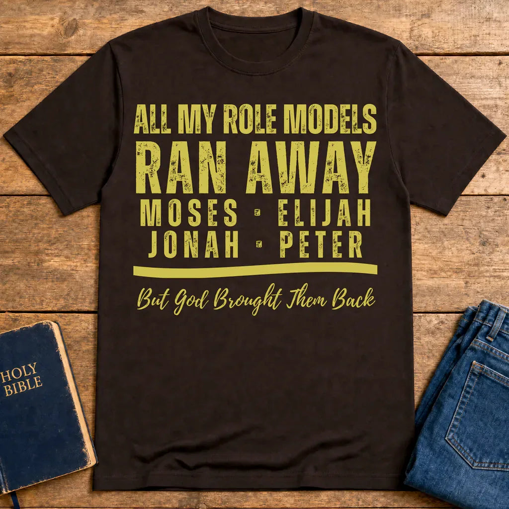 Role Models Ran Away T-Shirt - Dark Chocolate