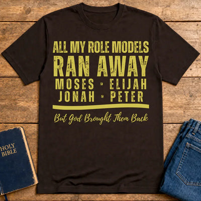Role Models Ran Away T-Shirt - Dark Chocolate