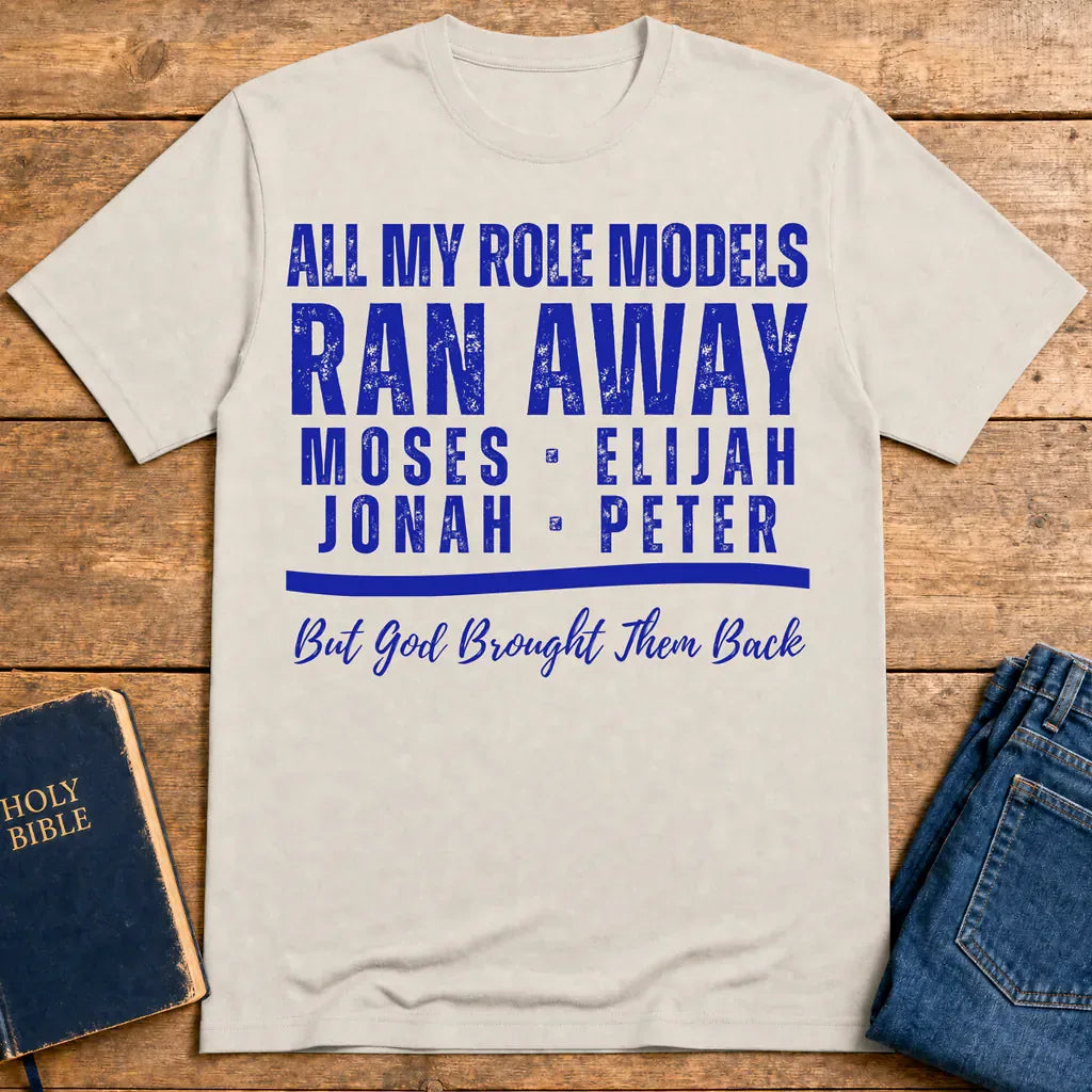 Role Models Ran Away T-Shirt - Ice Grey