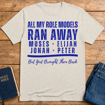 Role Models Ran Away T-Shirt - Ice Grey