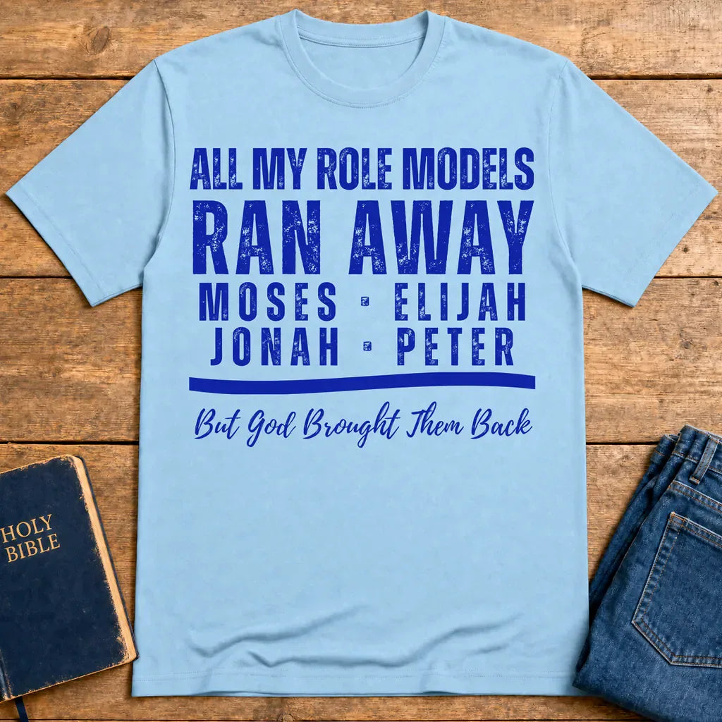 Role Models Ran Away T-Shirt - Light Blue
