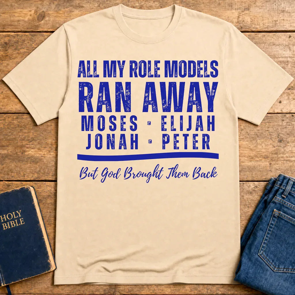 Role Models Ran Away T-Shirt - Natural