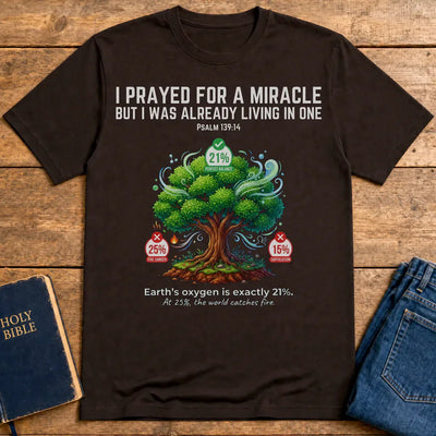 Perfect Balance Nature T-Shirt - Dark Chocolate