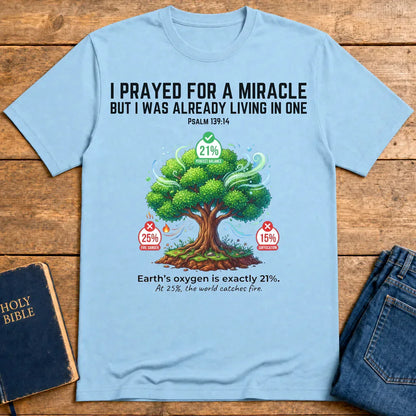 Perfect Balance Nature T-Shirt - Light Blue