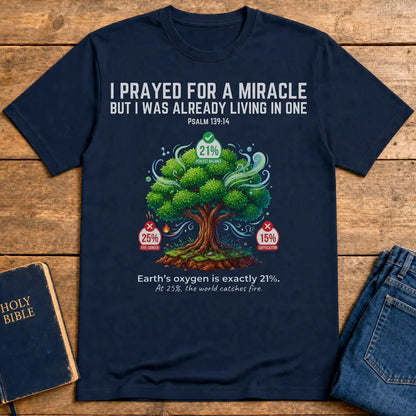 Perfect Balance Nature T-Shirt - Navy