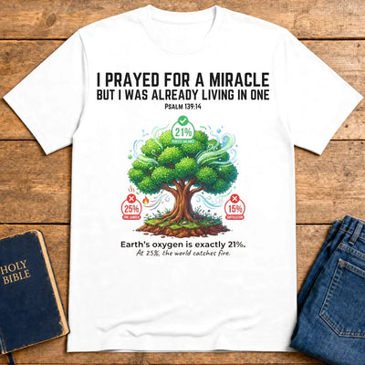 Perfect Balance Nature T-Shirt - White