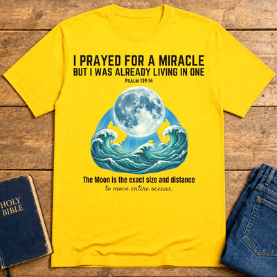 Moon‑Powered Oceans T-Shirt - Daisy