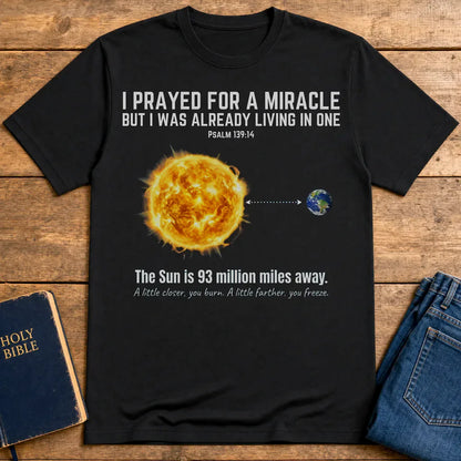 Perfectly Placed Planet T-Shirt - Black
