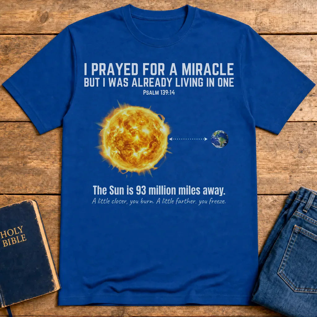 Perfectly Placed Planet T-Shirt - Royal