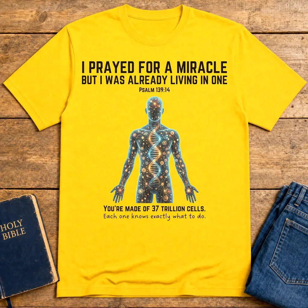 Fearfully & Wonderfully Made T-Shirt - Daisy