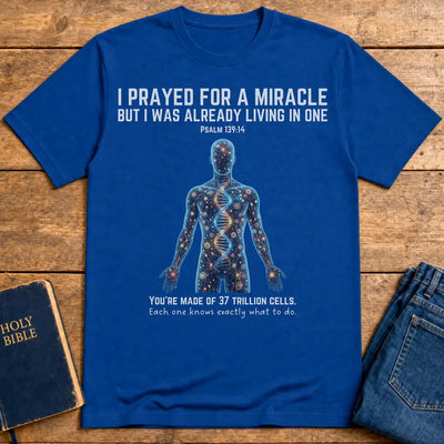 Fearfully & Wonderfully Made T-Shirt - Royal