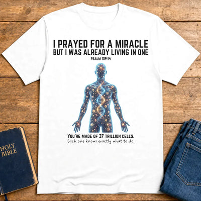 Fearfully & Wonderfully Made T-Shirt - White