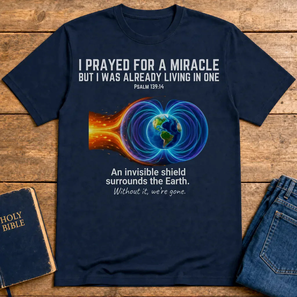 Invisible Shield Earth T-Shirt - Navy