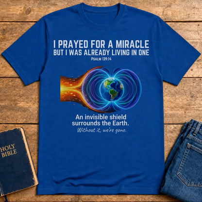 Invisible Shield Earth T-Shirt - Royal