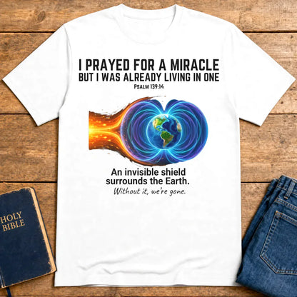 Invisible Shield Earth T-Shirt - White