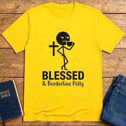Blessed & Borderline Petty T-Shirt - Daisy