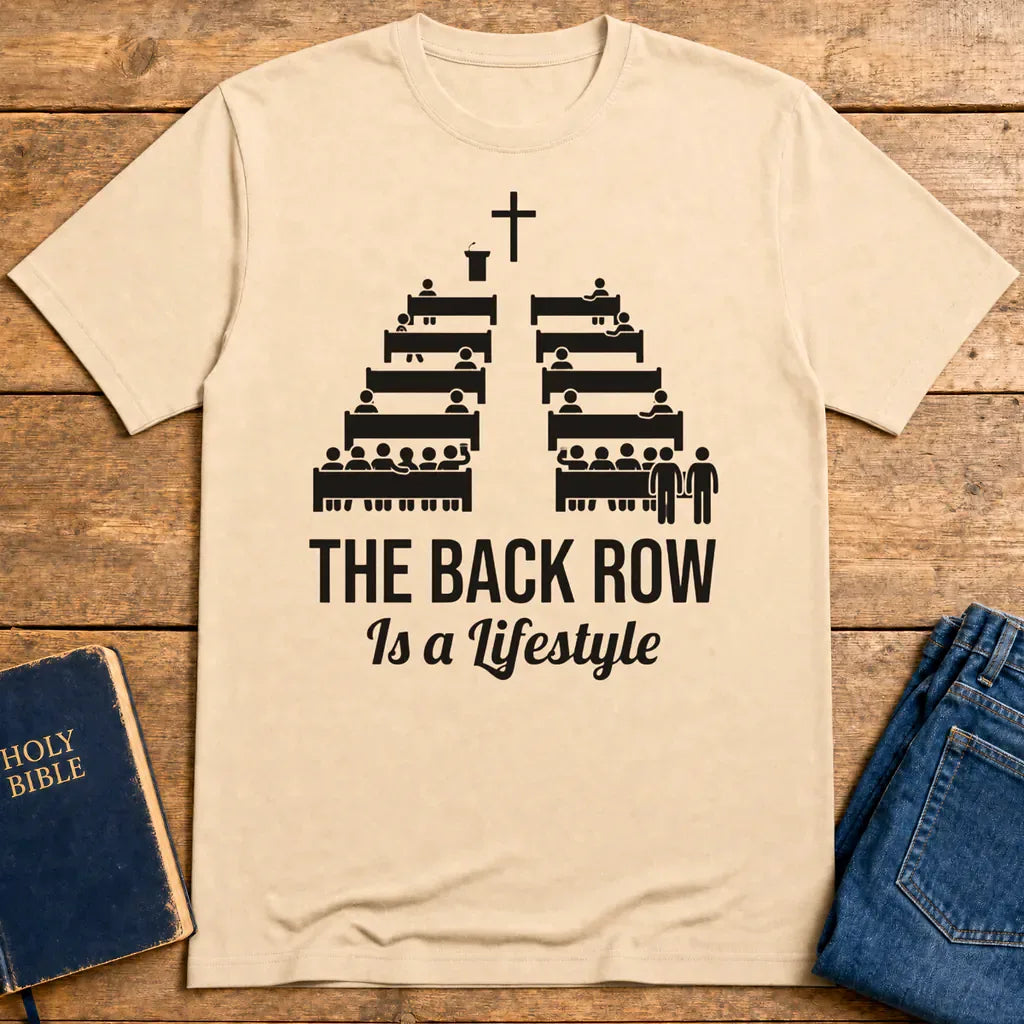 The Back Row Lifestyle T-Shirt - Natural