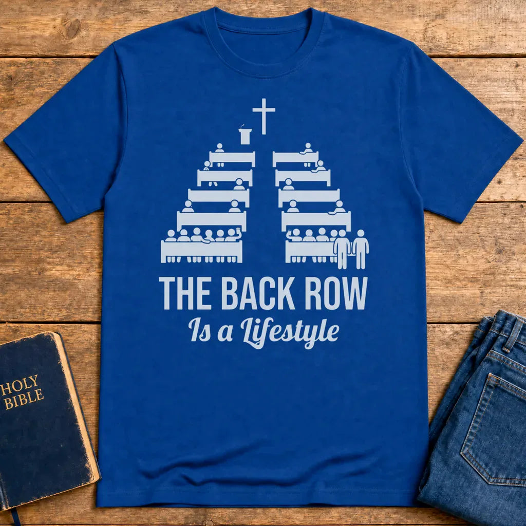 The Back Row Lifestyle T-Shirt - Royal