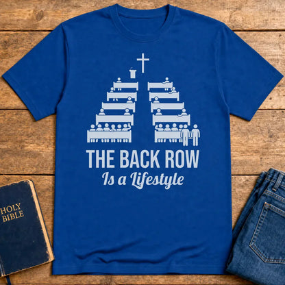 The Back Row Lifestyle T-Shirt - Royal