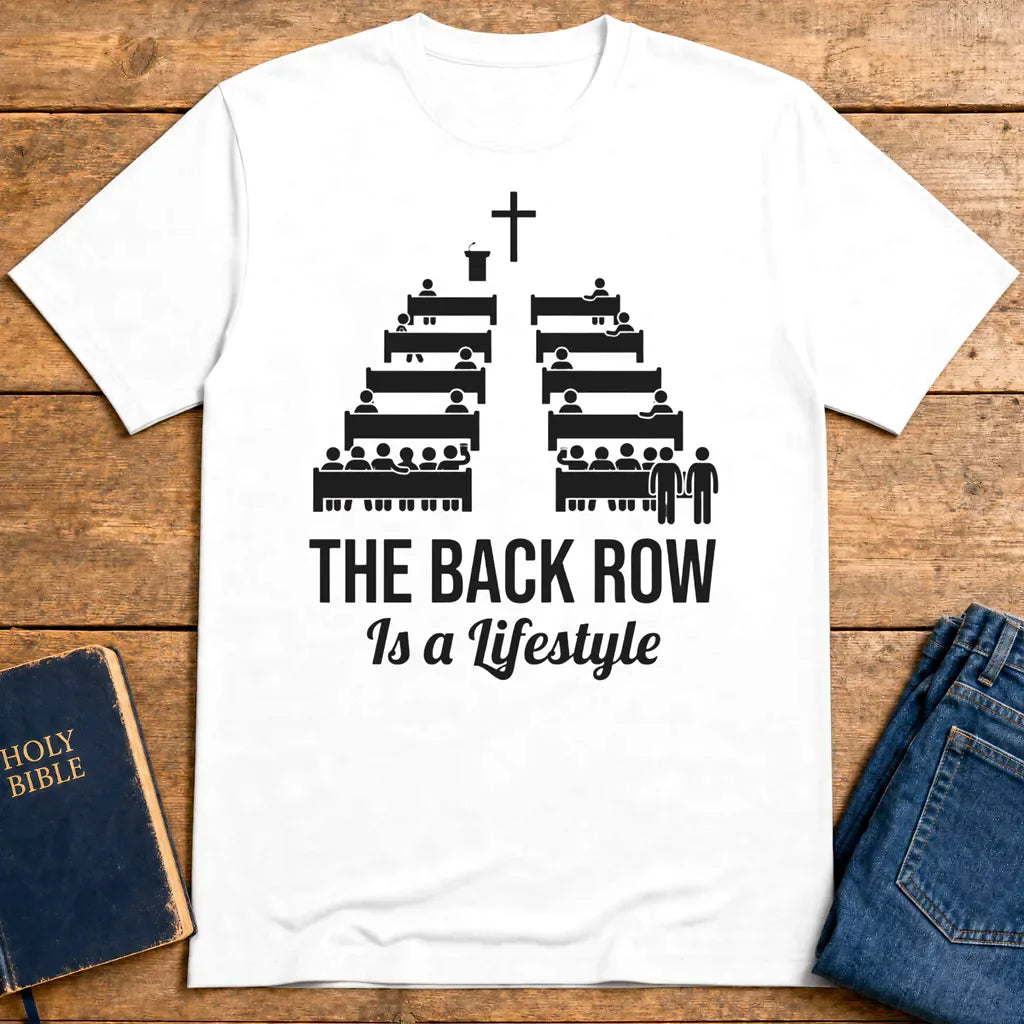 The Back Row Lifestyle T-Shirt - White