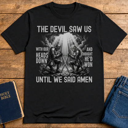 Until We Said Amen T-Shirt - Black