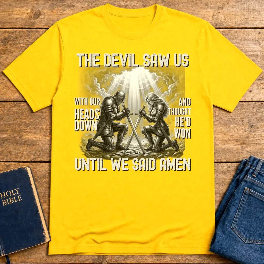 Until We Said Amen T-Shirt - Daisy