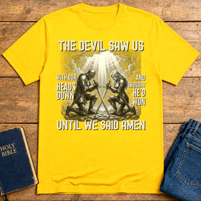 Until We Said Amen T-Shirt - Daisy