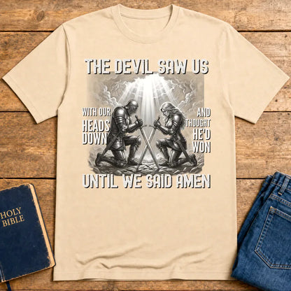 Until We Said Amen T-Shirt - Natural