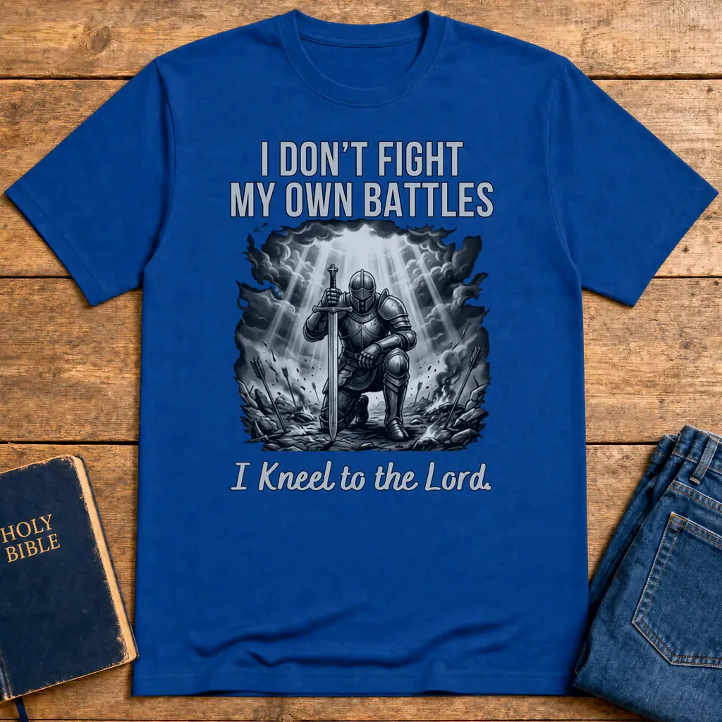 Kneel to the Lord T-Shirt - Royal