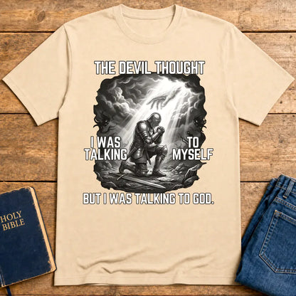 Warrior Prayer Faith T-Shirt - Natural