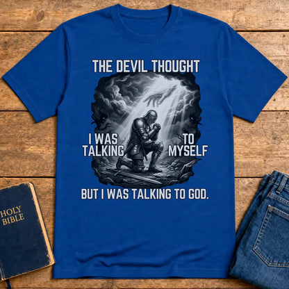 Warrior Prayer Faith T-Shirt - Royal