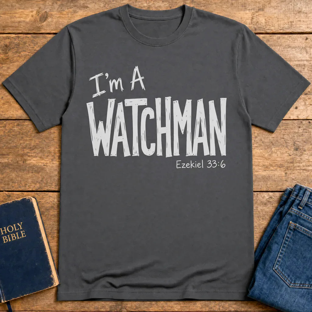 I'm a Watchman T-Shirt - Charcoal