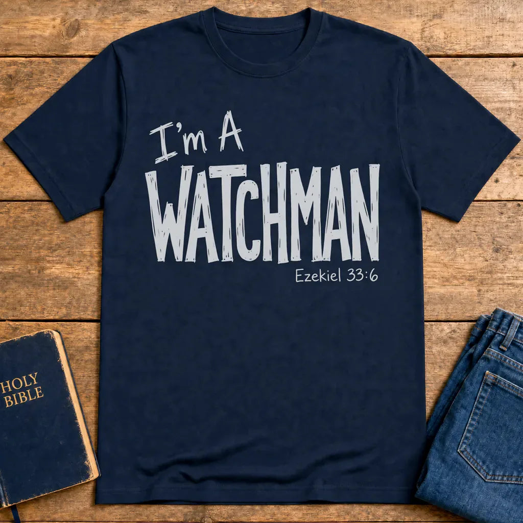 I'm a Watchman T-Shirt - Navy