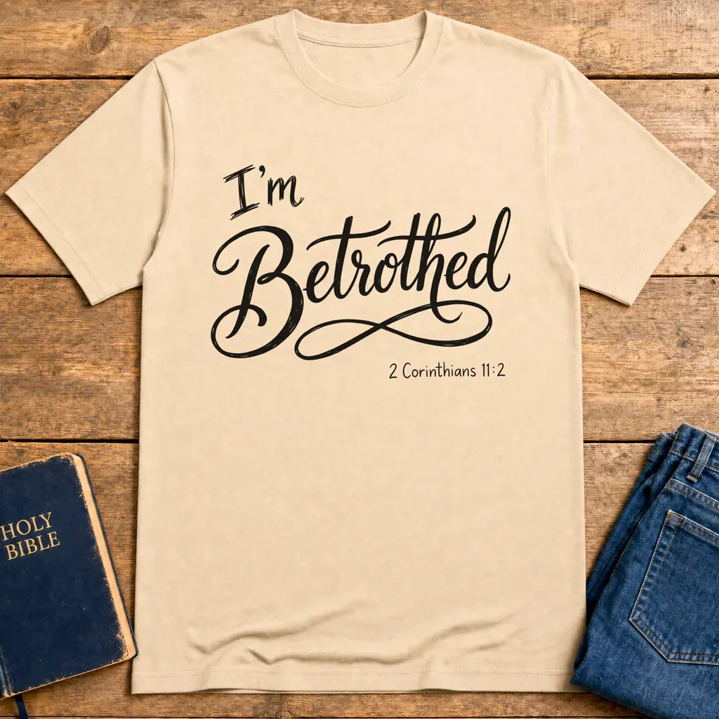 I'm Betrothed T-Shirt - Natural