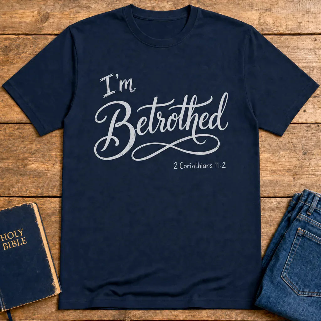 I'm Betrothed T-Shirt - Navy