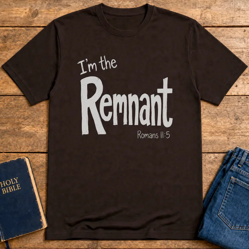 I'm the Remnant T-Shirt - Dark Chocolate