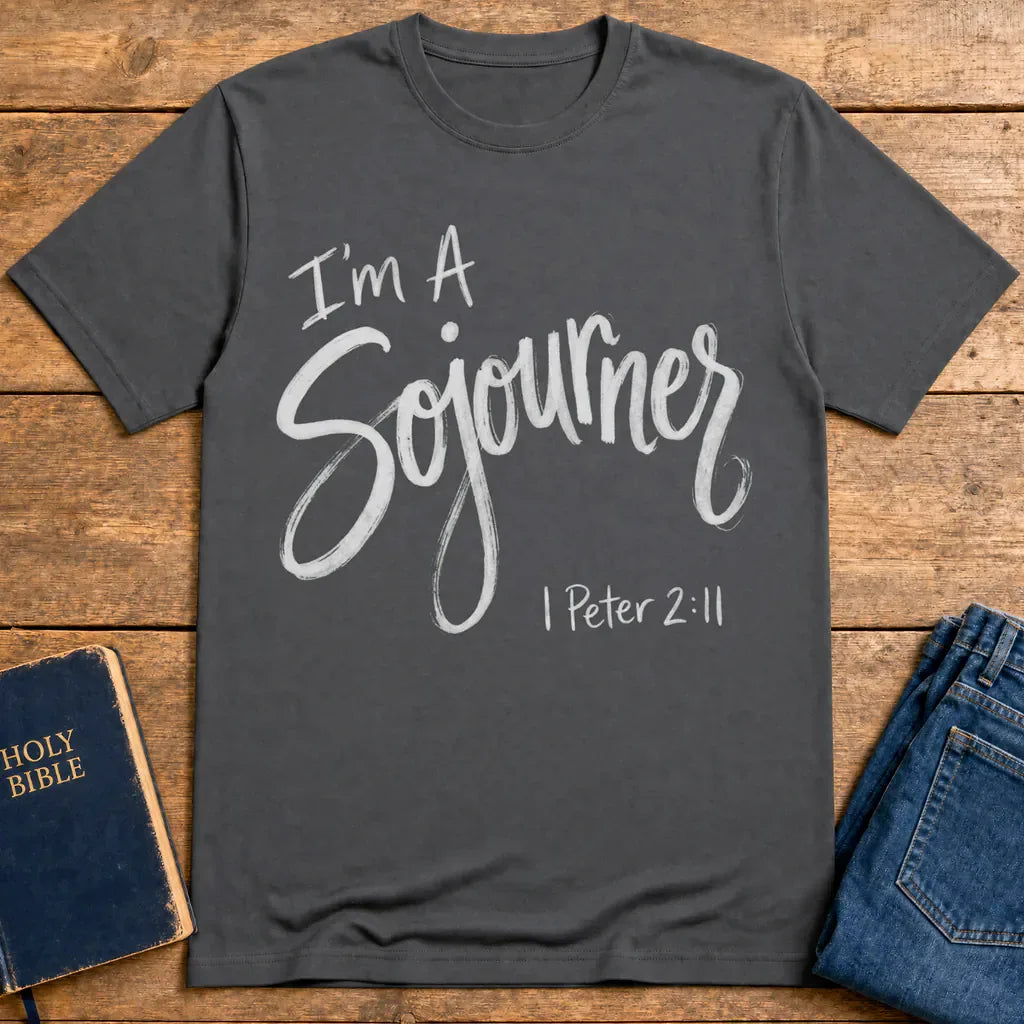 I'm a Sojourner T-Shirt - Charcoal