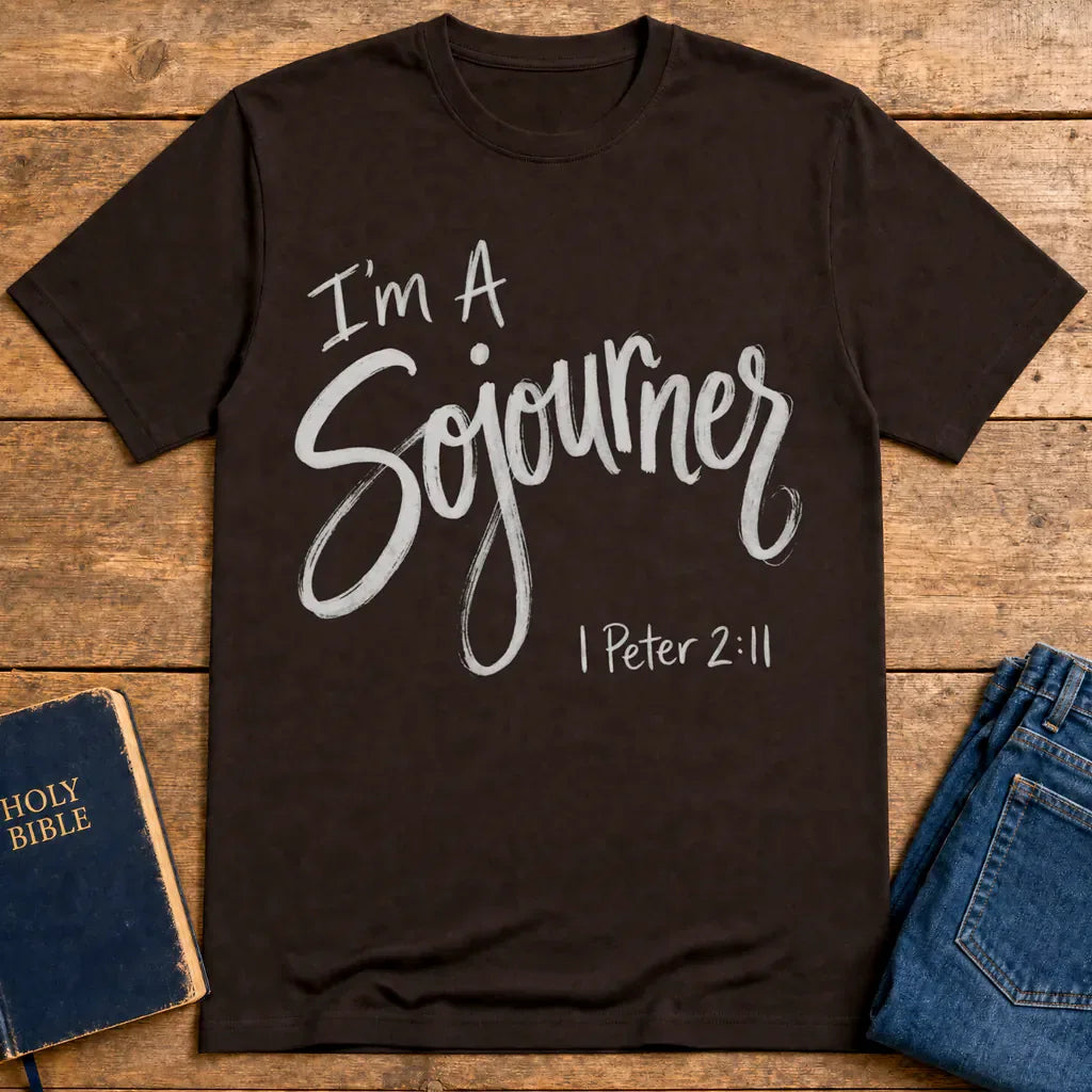 I'm a Sojourner T-Shirt - Dark Chocolate