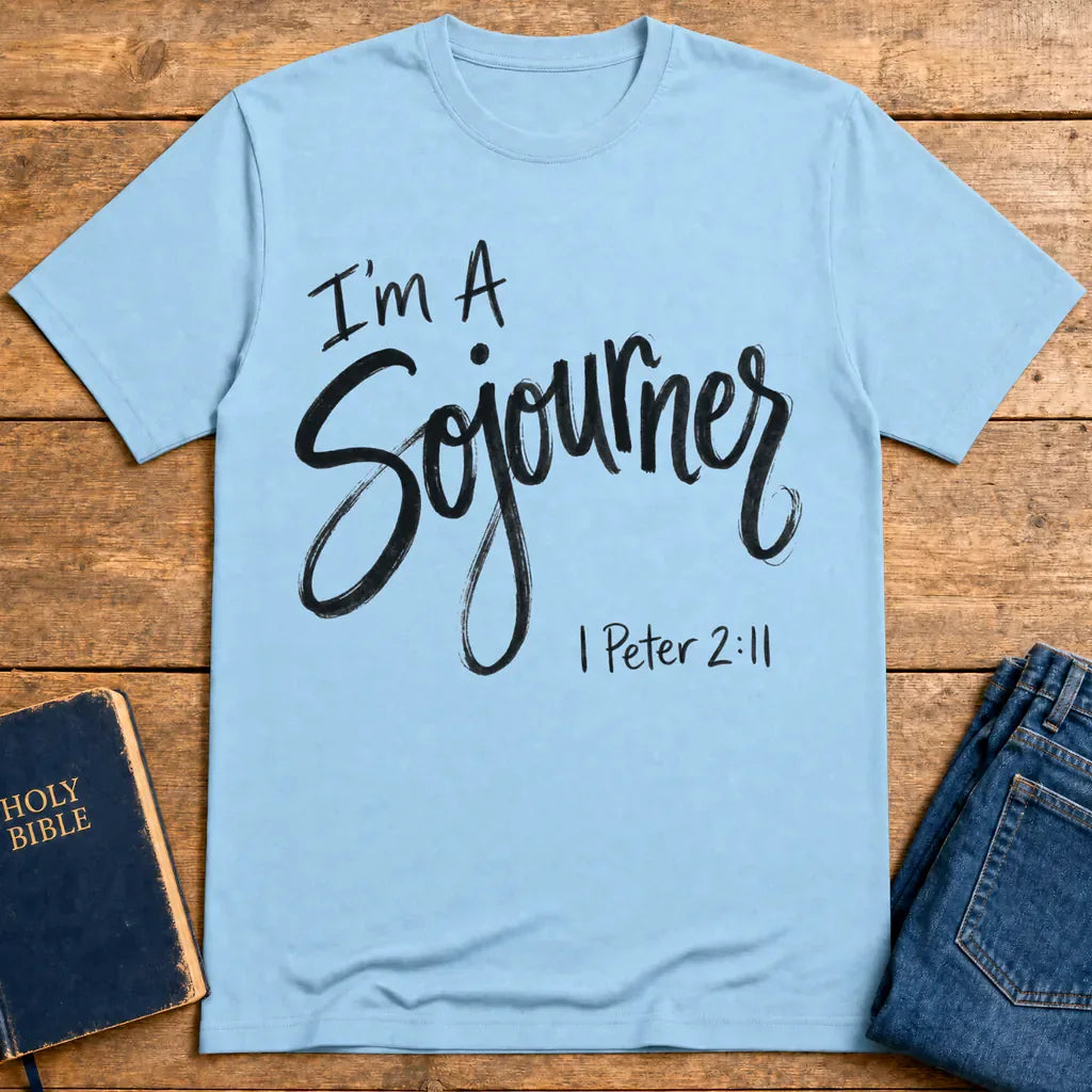 I'm a Sojourner T-Shirt - Light Blue